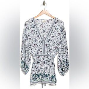 Max Studio Floral Blouse